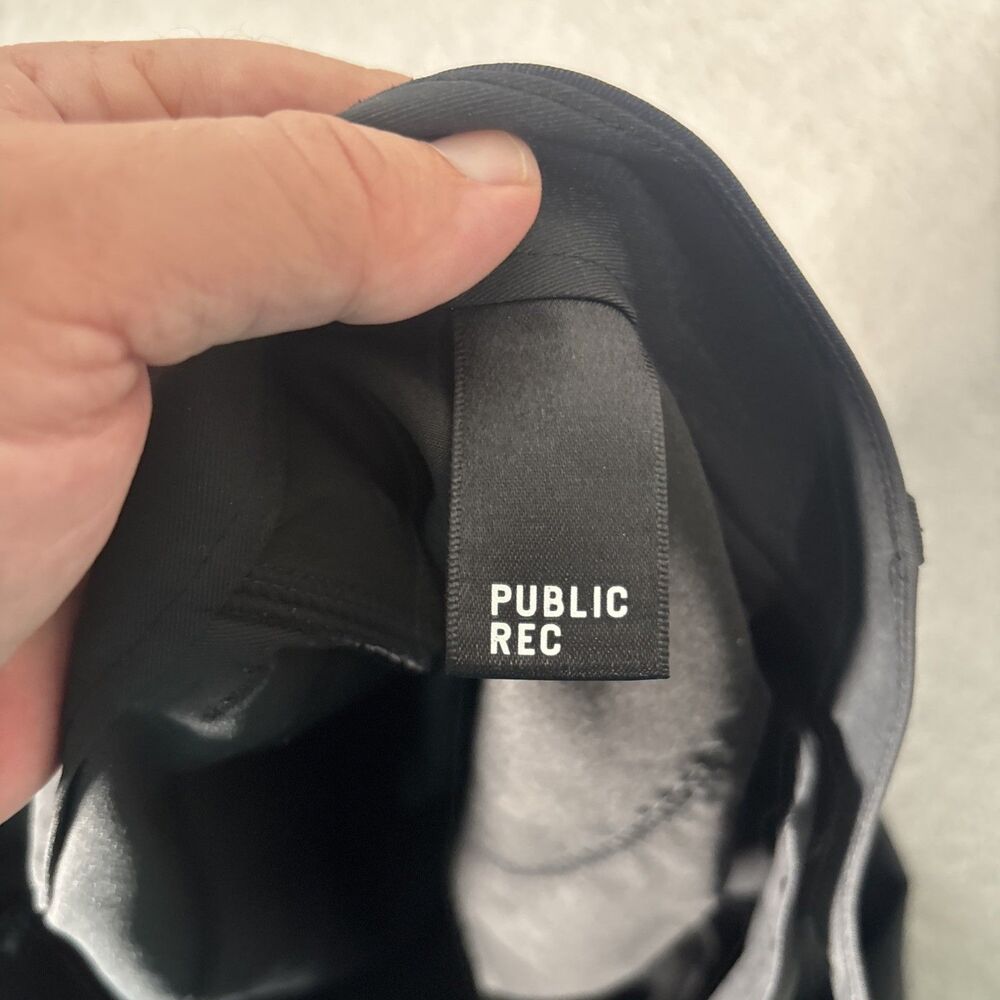 Public Rec Pants Men’s Fit 38x29 Black Gamechanger Zip Pockets Performance - Picture 14 of 16